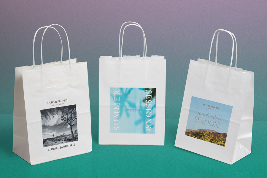 Semi-Custom Digital Transfer Paper Shopping Bags