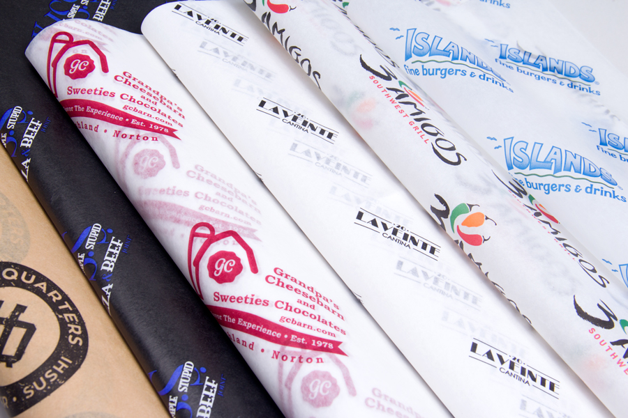 Custom Printed Food Service Tissue and Liners