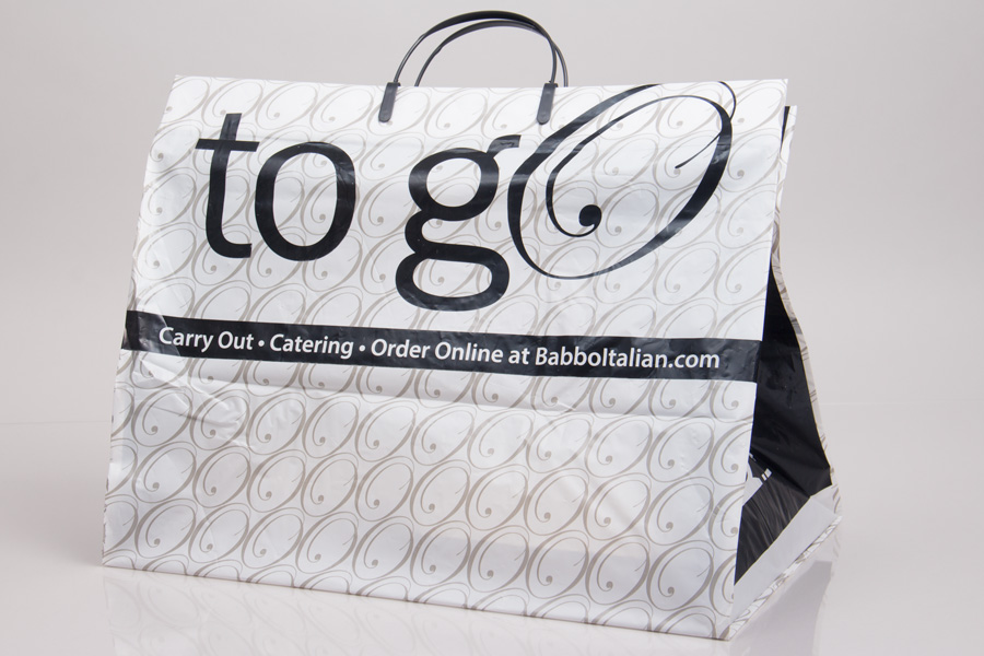 Custom Babbos Takeout Poly Bags