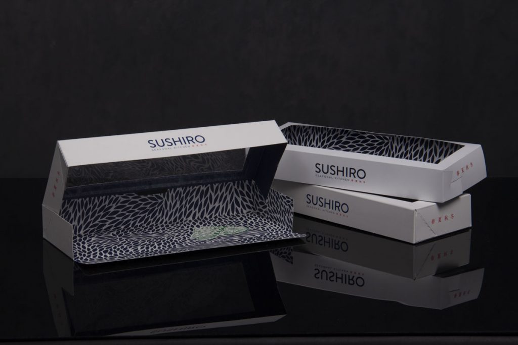 Sushiro sushi boxes