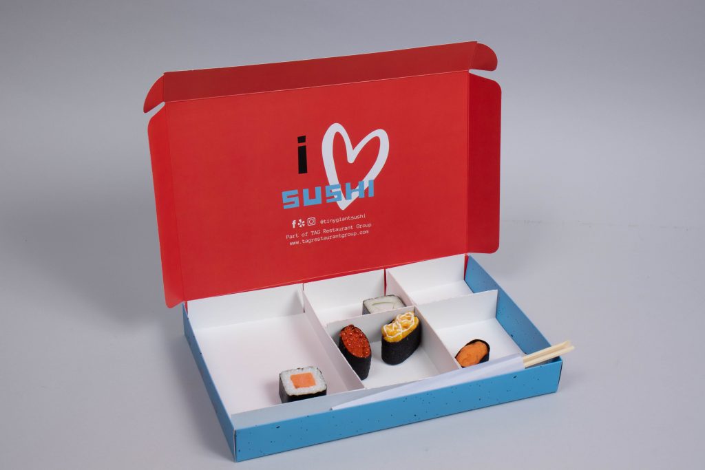 Tiny Giant Sushi Boxes
