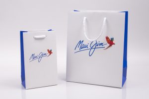Custom Eurotote Maui Jim Paper Bag