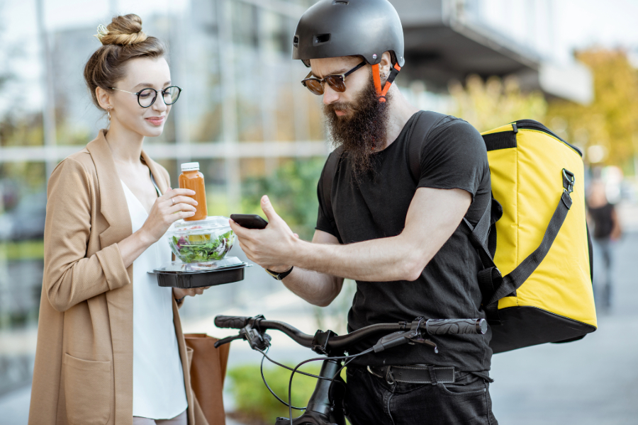 food delivery app like doordash or uber eats