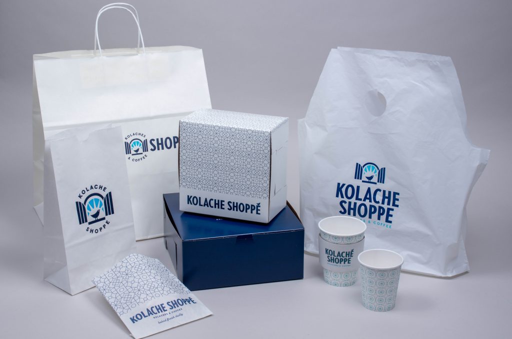 Kolache Shoppe custom packaging