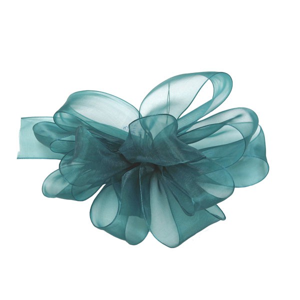 1-1/2 Inch Lime Green Organza Ribbons