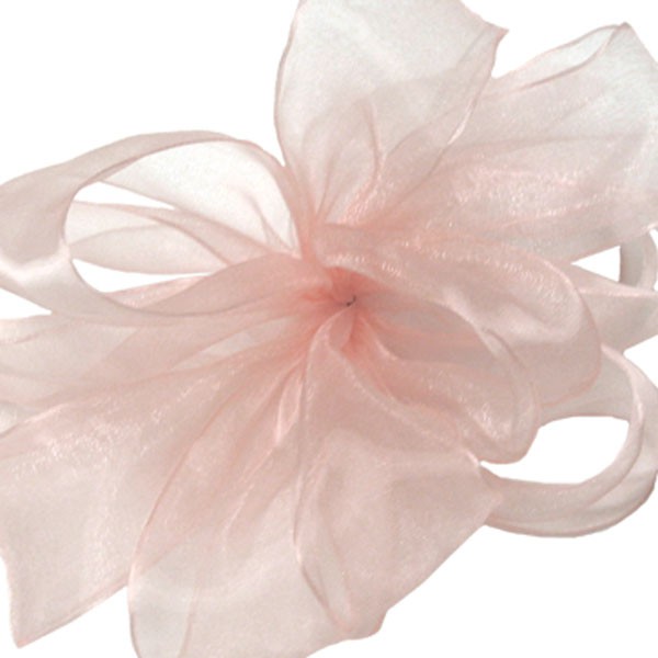 1.5x100yd Light Pink Sheer Organza Ribbon