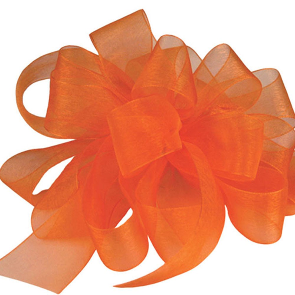 <1.5X100YD SHEER TROP ORANGE - ***CLOSEOUT***