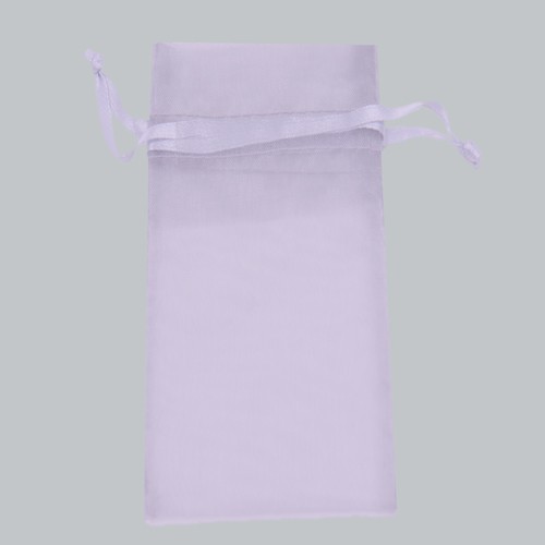 6 x 14 LAVENDER SHEER ORGANZA POUCHES