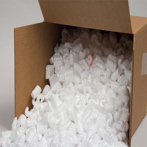 14 CUBIC FT WHITE STYROFOAM PACKING PEANUTS **PHOENIX-METRO DELIVERY ONLY**