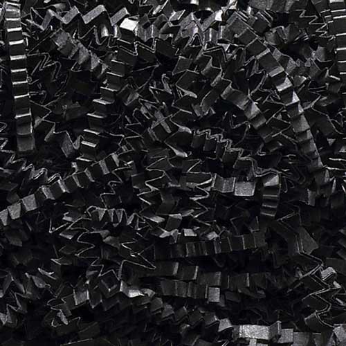 10lb. SPRING-FILL BLACK CRINKLE CUT PAPER SHRED