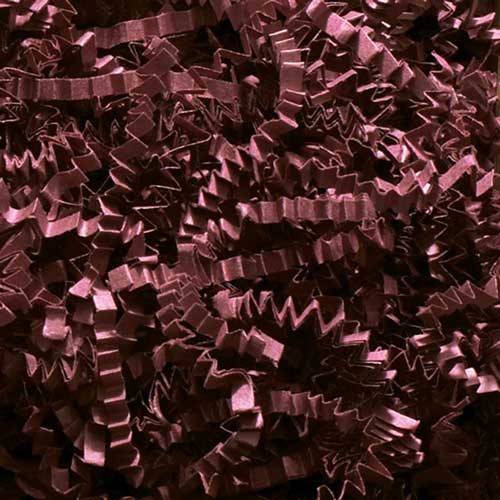10lb. SPRING-FILL BURGUNDY CRINKLE CUT PAPER SHRED