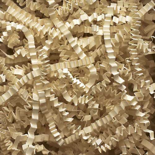 10lb. Spring-Fill Ivory Crinkle Cut Paper Shred