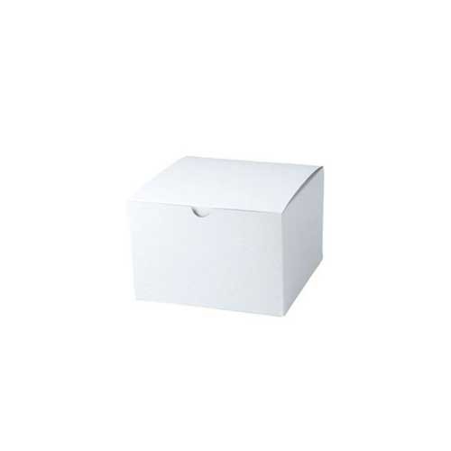 6 x 4.5 x 4.5 WHITE GLOSS TUCK-TOP GIFT BOXES
