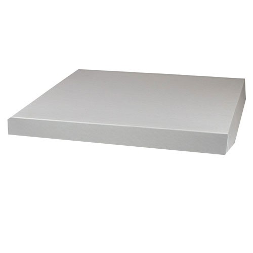 14 x 14 WHITE GLOSS HI-WALL BOX LIDS *BASES SOLD SEPARATELY*