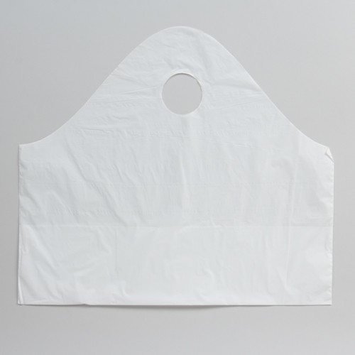 21 x 18 x 10 WHITE WAVETOP PLASTIC CARRYOUT BAGS - 1.40 mil