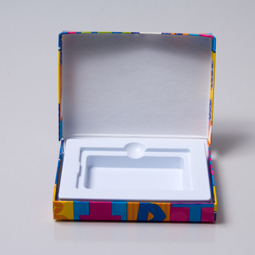 4-5/8 x 3-3/8 x 5/8 BIRTHDAY WISHES GIFT CARD BOX WITH PLATFORM INSERT