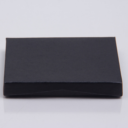 4-5/8 x 3-3/8 x 5/8 BLACK MATTE GIFT CARD BOX WITH PLATFORM INSERT