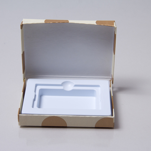 4-5/8 x 3-3/8 x 5/8 CHAMPAGNE BUBBLES GIFT CARD BOX WITH PLATFORM INSERT