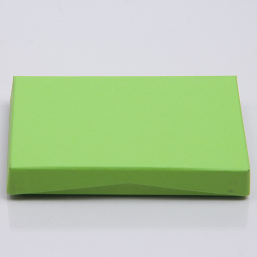 4-5/8 x 3-3/8 x 5/8 LIME MATTE GIFT CARD BOX WITH POP-UP INSERT