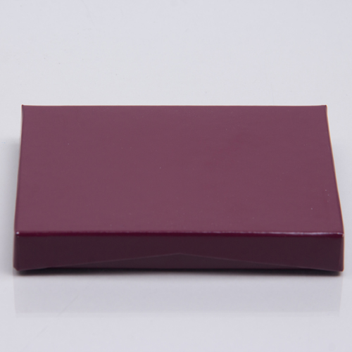 4-5/8 x 3-3/8 x 5/8 MERLOT ICE GIFT CARD BOX WITH POP-UP INSERT