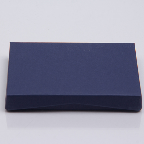 4-5/8 x 3-3/8 x 5/8 NAVY MATTE GIFT CARD BOX WITH POP-UP INSERT