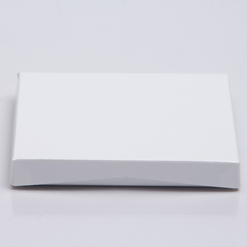 4-5/8 x 3-3/8 x 5/8 PEARL SHEEN ICE GIFT CARD BOX WITH POP-UP INSERT