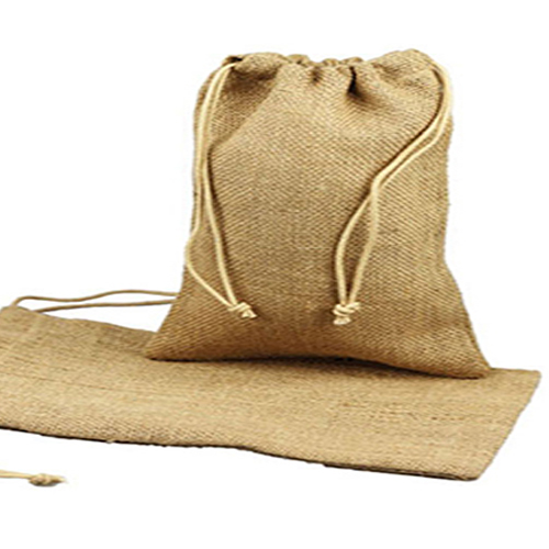 12 x 14 NATURAL DRAWSTRING JUTE POUCHES