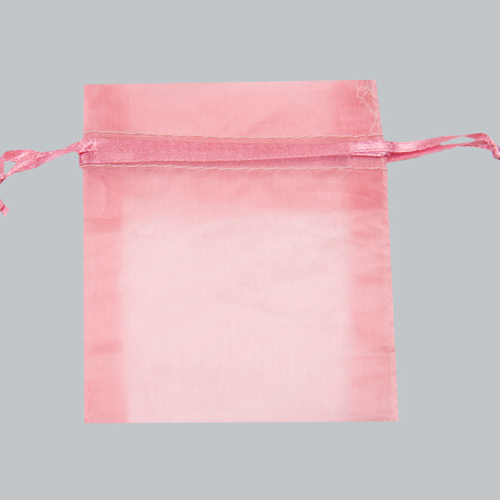 10 x 12 PINK SHEER ORGANZA POUCHES