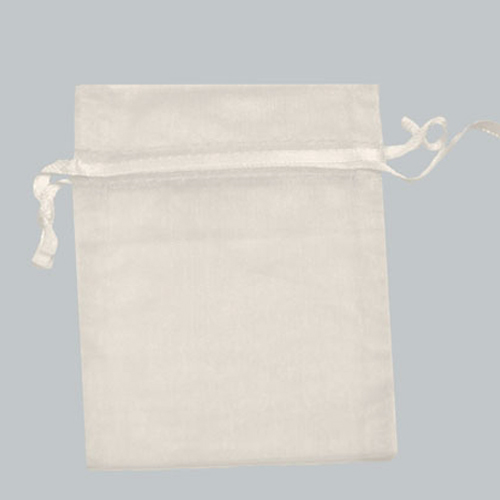 12 x 14 WHITE SHEER ORGANZA POUCHES