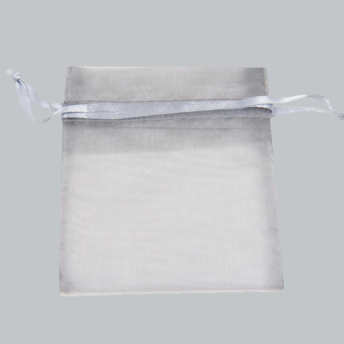 12 x 14 SILVER SHEER ORGANZA POUCHES