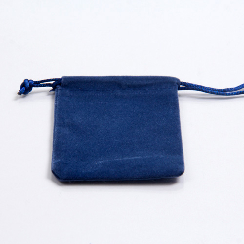 2 x 2.5 NAVY VELVET DRAWSTRING POUCHES