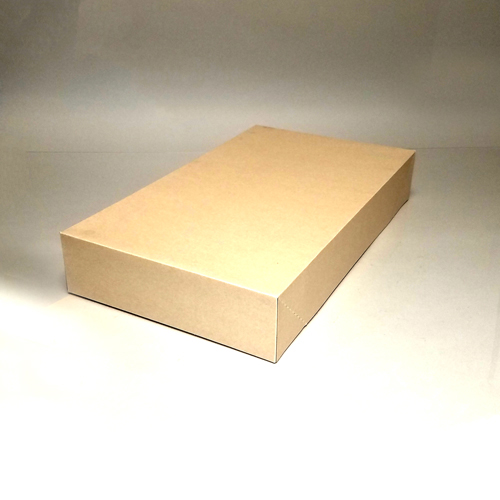 24X4X14 MATTE OATMEAL APPAREL BOX ***CLOSEOUT***