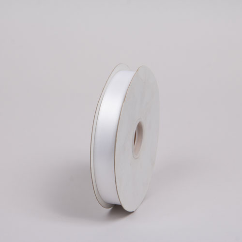 <7/8X100YD DYNA SATIN WHITE - ***CLOSEOUT***