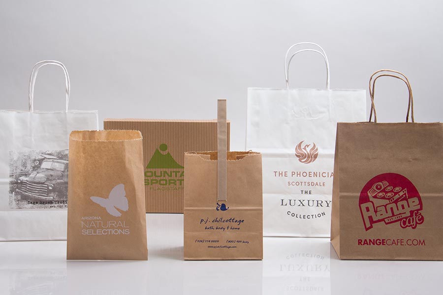custom printed packaging bags