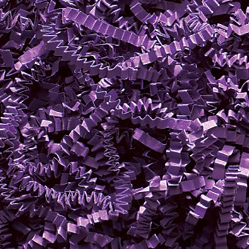 10lb. SPRING-FILL PURPLE CRINKLE CUT PAPER SHRED