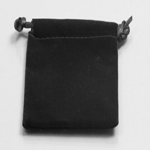 6 x 9 BLACK VELVET DRAWSTRING POUCHES