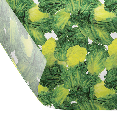 12 x 12 FOOD SAFE TISSUE BASKET LINERS 18# DRY WAX - GO GREEN