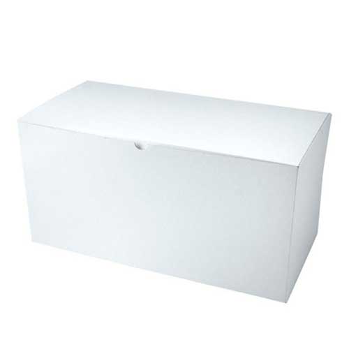 15 x 7 x 7 WHITE GLOSS TUCK-TOP GIFT BOXES