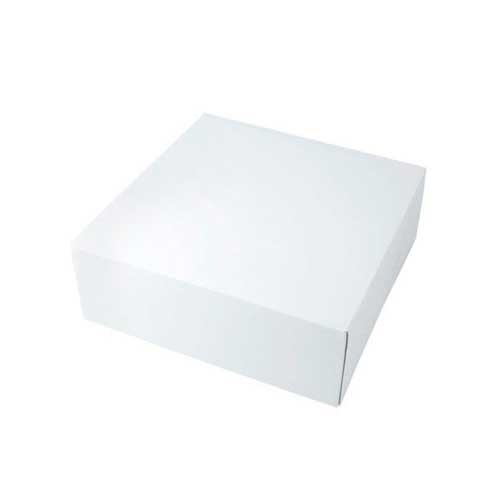 16 x 16 x 3 WHITE GLOSS TWO-PIECE GIFT BOXES