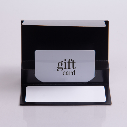5 x 3-3/8 BLACK ICE GIFT CARD FOLDERS