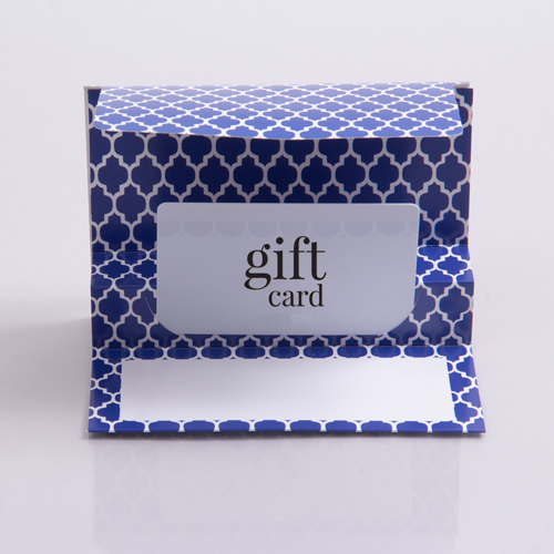 5 x 3-3/8 NAUTICAL GEO GIFT CARD FOLDERS
