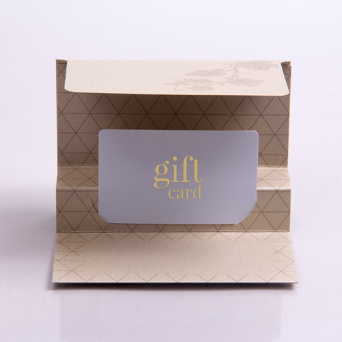 5 x 3-3/8 CHAMPAGNE VINEYARD GIFT CARD FOLDERS