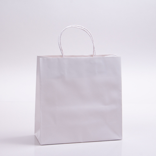 10 x 4 x 10 SOPHIE WHITE PAPER SHOPPING BAGS