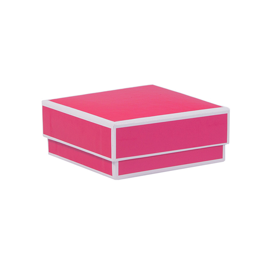 3 x 3 x 1.25 FUCHSIA JEWELRY BOX