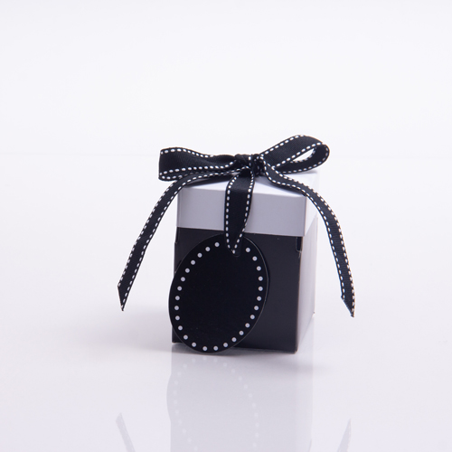 3 x 3 x 3.25 BLACK POP UP BOX