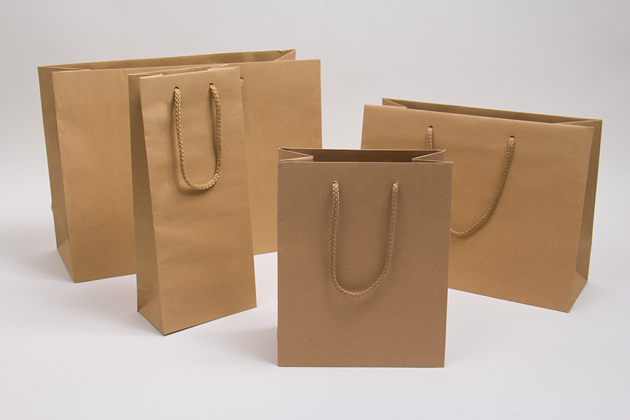 MC - Eurotote Shopping Bags - Natural Kraft