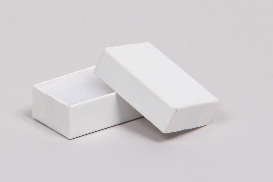 (#11) 1-3/4 x 1-1/8 x 5/8 WHITE GLOSS JEWELRY BOXES