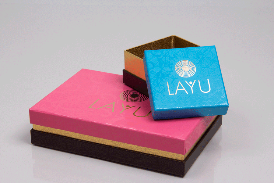 Custom Printed Jewelry Boxes with raised UV - Layu