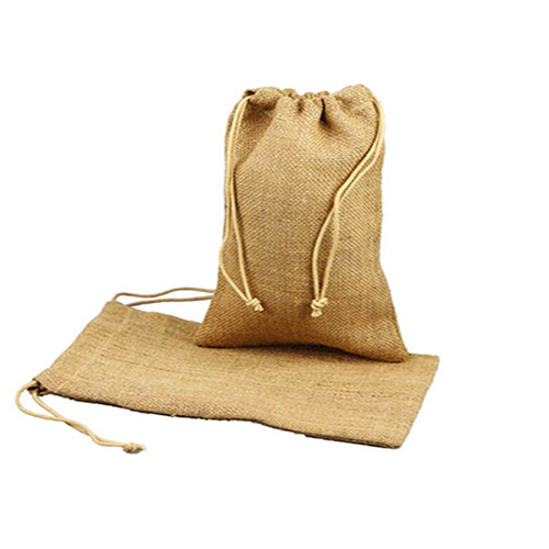 6 x 10 NATURAL DRAWSTRING JUTE POUCHES