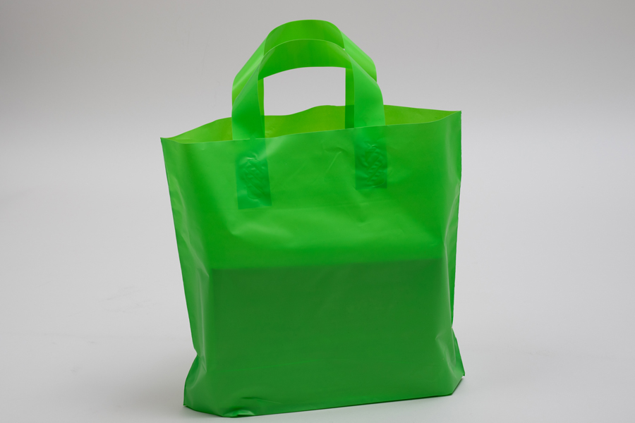 Hard Loop Handle Plastic Bag for Packaging Pattern  Plain Printed at Rs  120  Kilogram in Vadodara